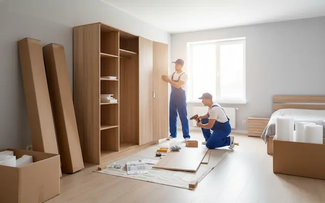 Сборка и установка мебели